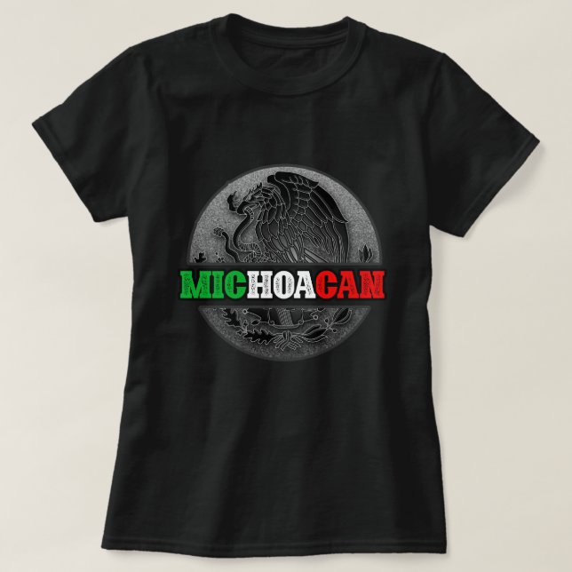 Tshirt au Mexique pour les femmes Michoacan (Design devant)