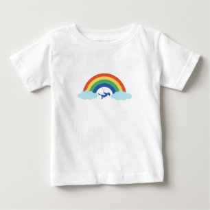 Tshirt baby kids game arc en ciel 