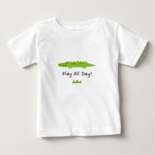Tshirt baby kids game croco