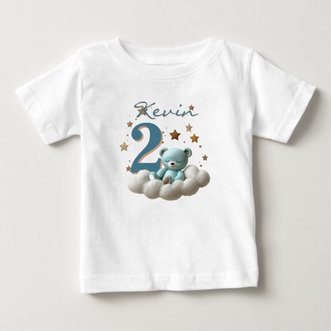tshirt bear birthday party (Front)
