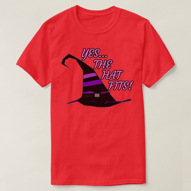 Tshirt Casquette sorcier pour la vraie sorcière OU (Design devant)