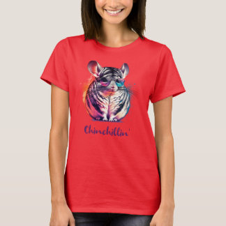 Tshirt Chinchillin | Les amoureux de Chinchilla