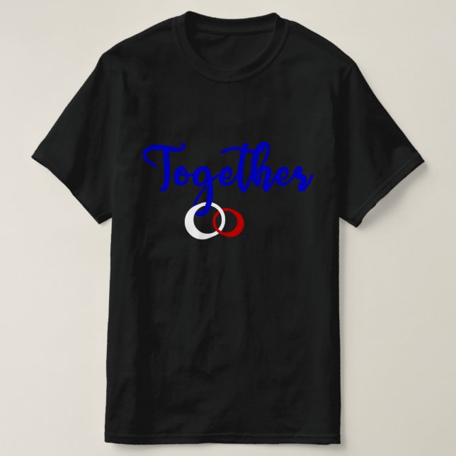 Tshirt conçu ensemble (Design devant)