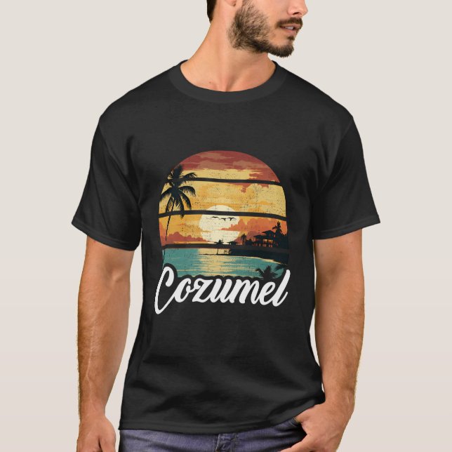 Tshirt Cozumel - île de Cozumel (Devant)