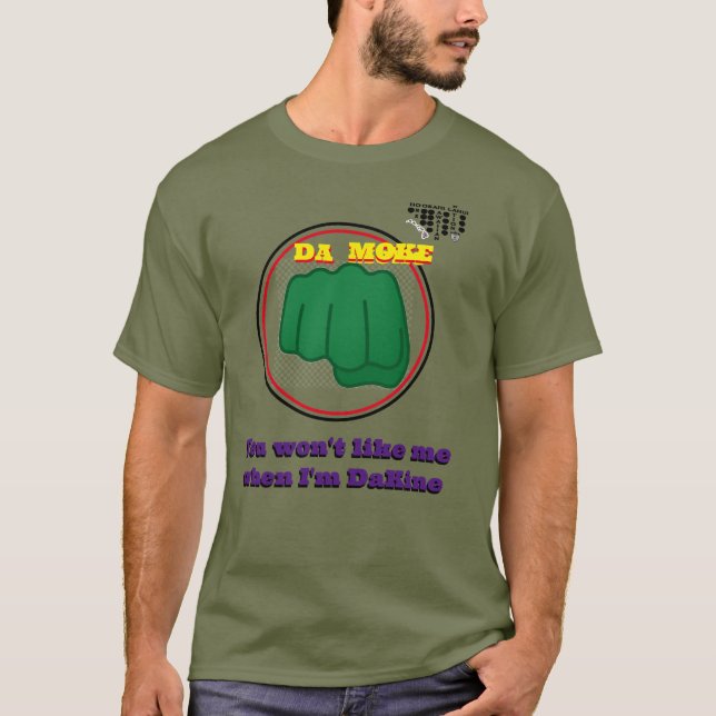 Tshirt Da Moke par Ho'okahi Lahui (Devant)