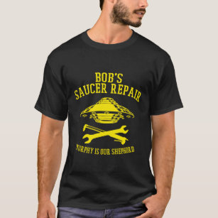 Tshirt dark colour with yellow "BSR" logo