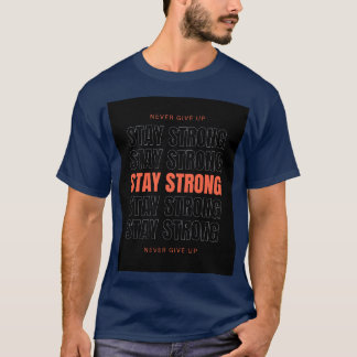 TShirt de base imprimé foncé.