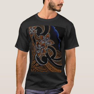Tshirt de design tribal polynésien