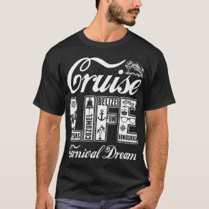Tshirt de rêve pour le carnaval de croisière