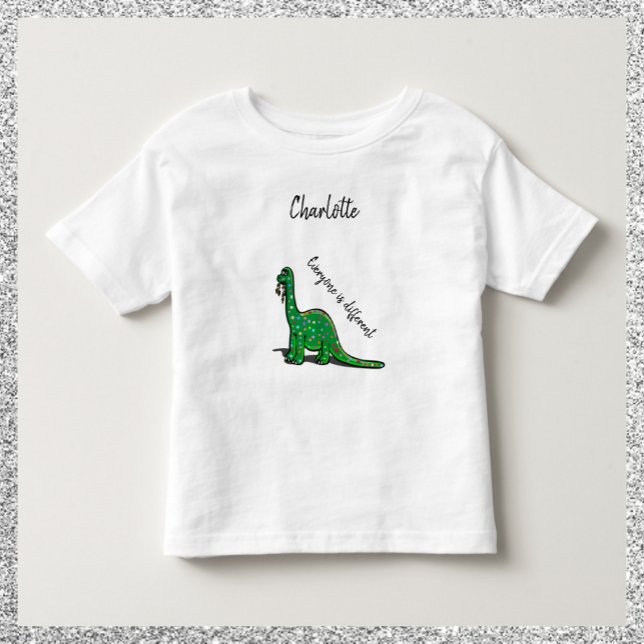 Tshirt Dinosaure Vert mignon (Créateur téléchargé)
