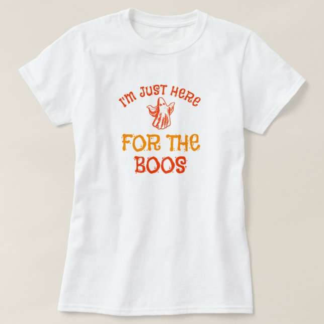 Tshirt du fantôme d'Halloween (Design devant)