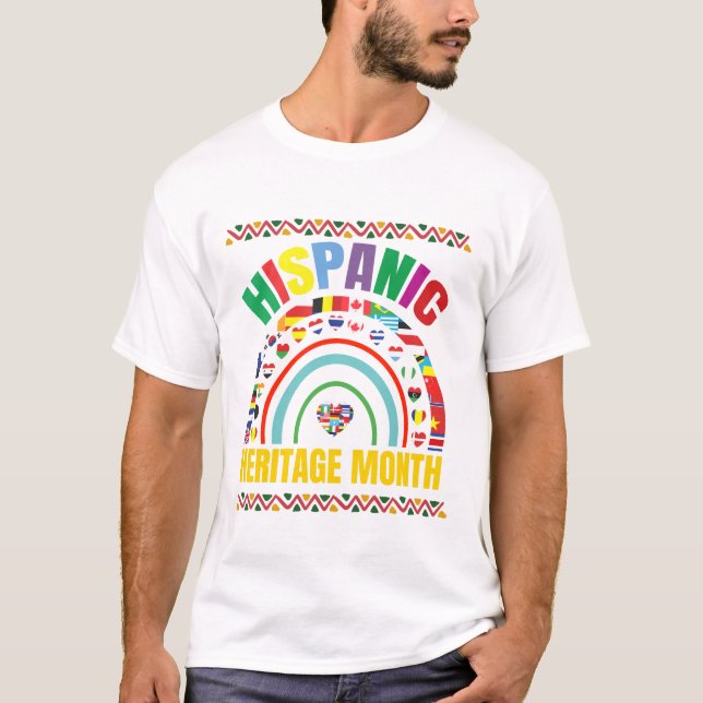 tshirt du mois du patrimoine historique Célébrer l (Devant)