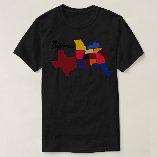 TShirt du sud-est (Design devant)
