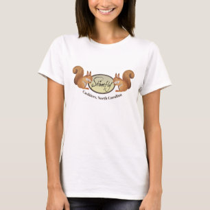 Tshirt écureuils en pierre