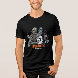 Tshirt éffrayant Halloween Monsters