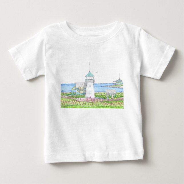 Tshirt Enfants Phare Blanc (Devant)