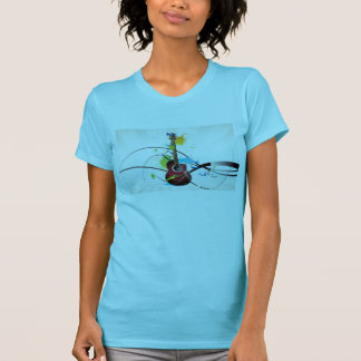 Tshirt femme guitare