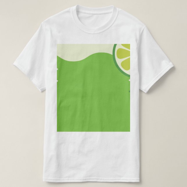Tshirt for men cocktail lemon (Design Front)