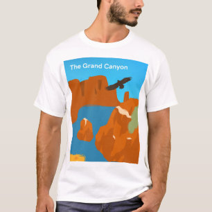 Tshirt for men grand canyon américain 