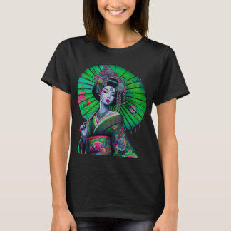 Tshirt Geisha pour femmes 