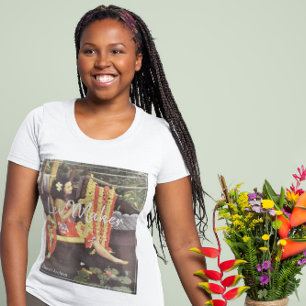 Tshirt graphique à fleurs Lei pour femmes