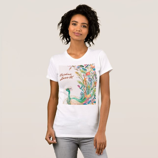 TShirt Krishna vous aime (Devant entier)