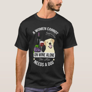 Tshirt Labrador Pour Femmes Golden Retriever Chien