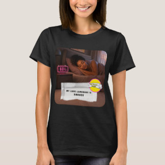 TShirt Langage d'Amour Blagues sur les Emballages 