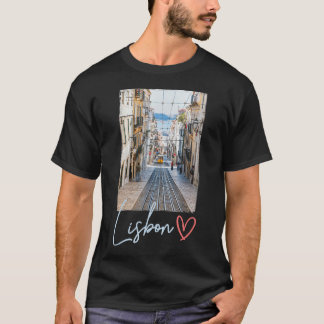 Tshirt Lisbonne, Chemise Lisbonne, Cadeau Lisbonne