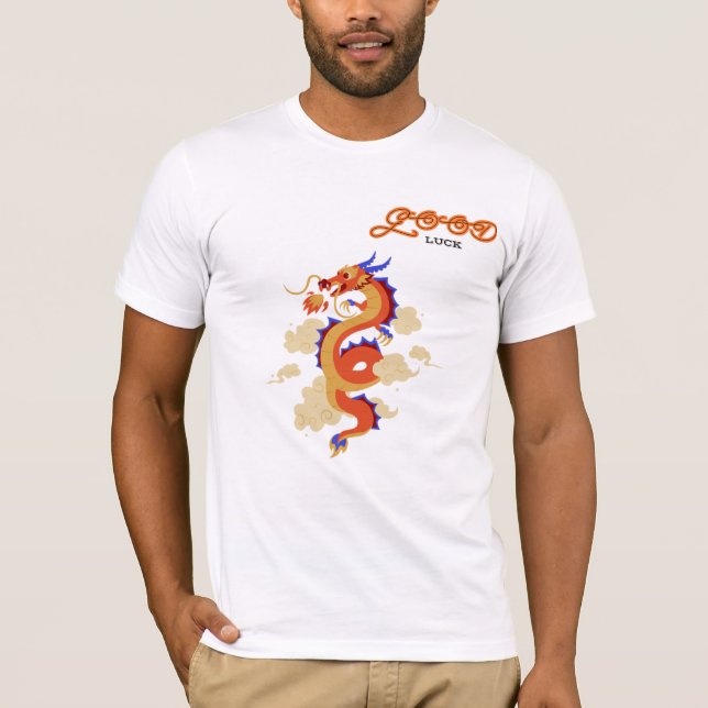 Tshirt Lucky Dragon : La fortune prend son envol  (Devant)