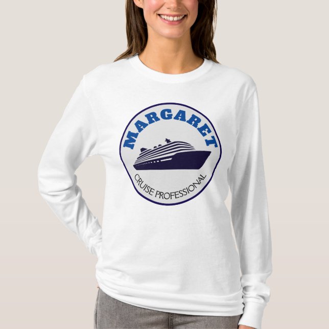 Tshirt manches longues professionnel de croisière  (Devant)