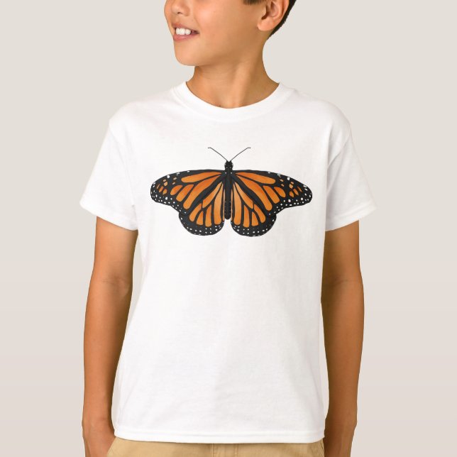 Tshirt Monarch Taille Enfants (Devant)