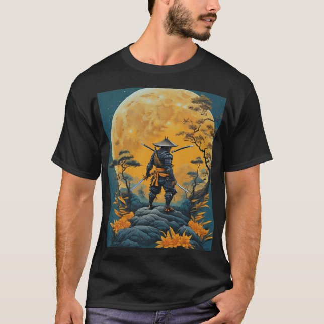 Tshirt ninja samouraï (Devant)