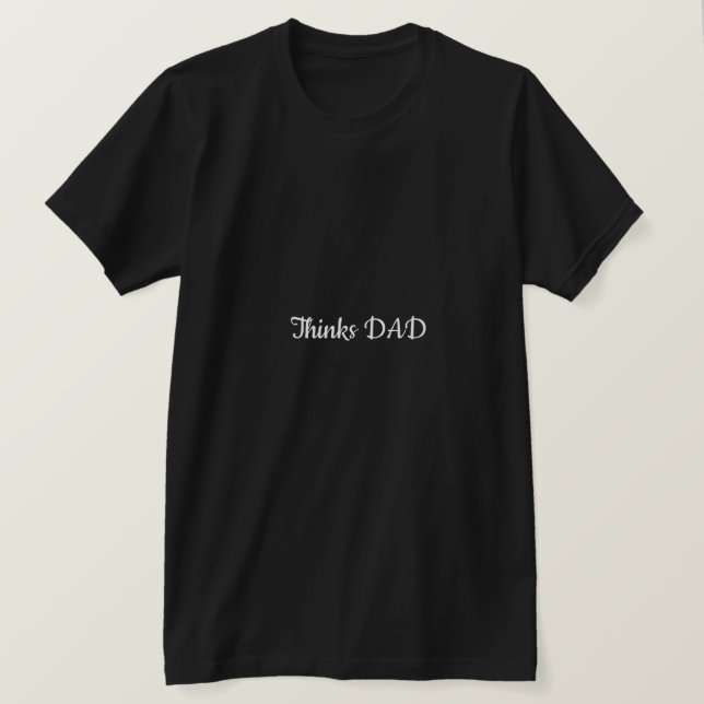 Tshirt pense PAPA  (Design devant)