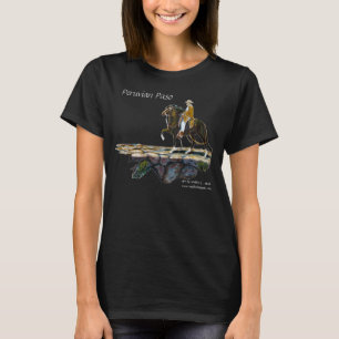 Tshirt,  Peruvian Paso, Crazy Horse Lady T-Shirt