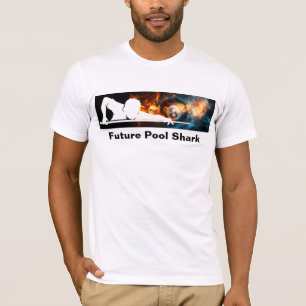 Tshirt Requin de Piscine Bille 8 Billard