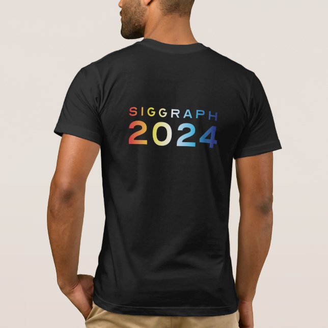 Tshirt SIGGRAPH 2024 (Dos)
