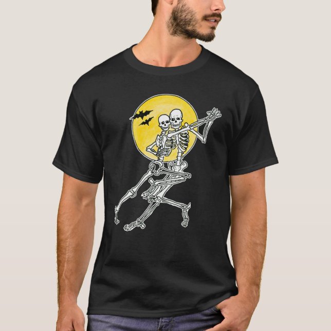 Tshirt Skeletons de danse (Devant)