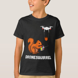 Tshirt Squirrel Drone Pilot Quadcopter Operators