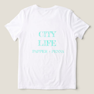Tshirt Turquoise Victorien