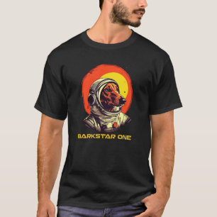 Tshirt Unisex 'barkstar One'   Un Dachshund Conque