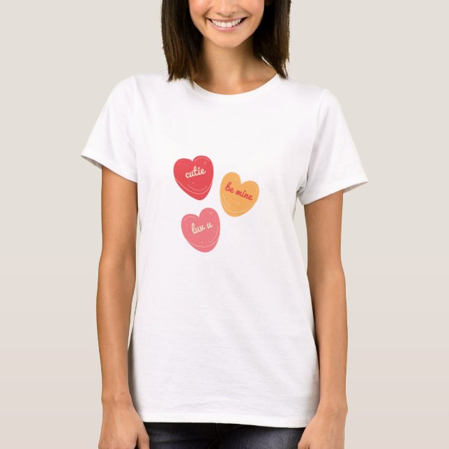 Tshirt Valentines pour maman (Devant)
