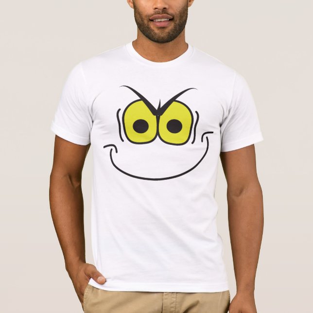 Tshirt visage Evil Genius (Devant)