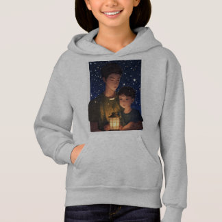 Tshirt with an image of girl child and her mother 