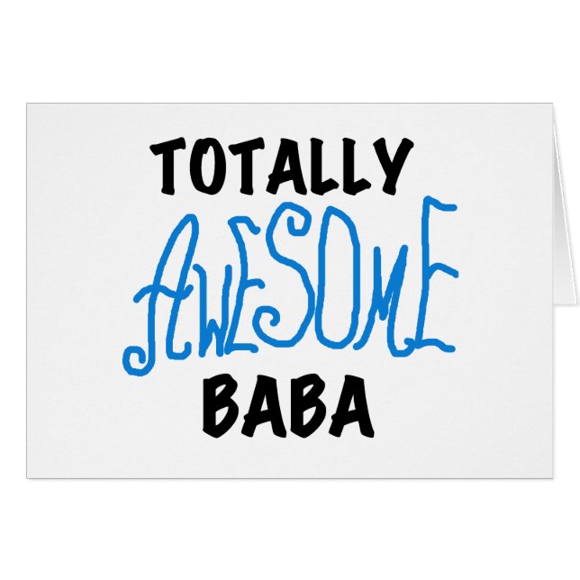 Tshirts et cadeaux Baba absolument géniaux (Devant horizontal)