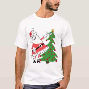 Tshirts et cadeaux de vacances Retro Père Noël