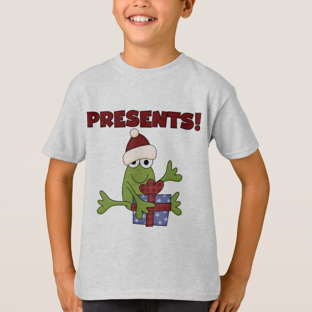 Tshirts et cadeaux père Noël Frog (Devant)