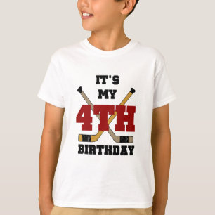 Tshirts et cadeaux pour le 4e anniversaire de hock