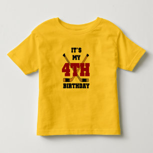 Tshirts et cadeaux pour le 4e anniversaire de hock