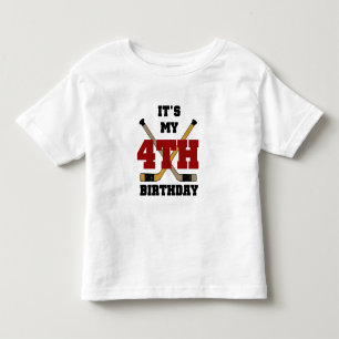 Tshirts et cadeaux pour le 4e anniversaire de hock